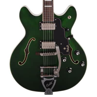 Guild Starfire Deluxe DC GVT Emerald Green image 2