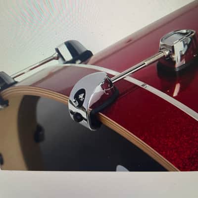 Spl-Sound Percussion Labs Velocity drum set - Ruby sequin image 7