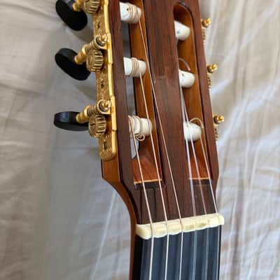 Tim Harris concert classical guitar No. 19 hand crafted in Vancouver Washington 2009 - French Polish image 9