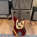 1973 Fender Competition Mustang Bass - Competition Red