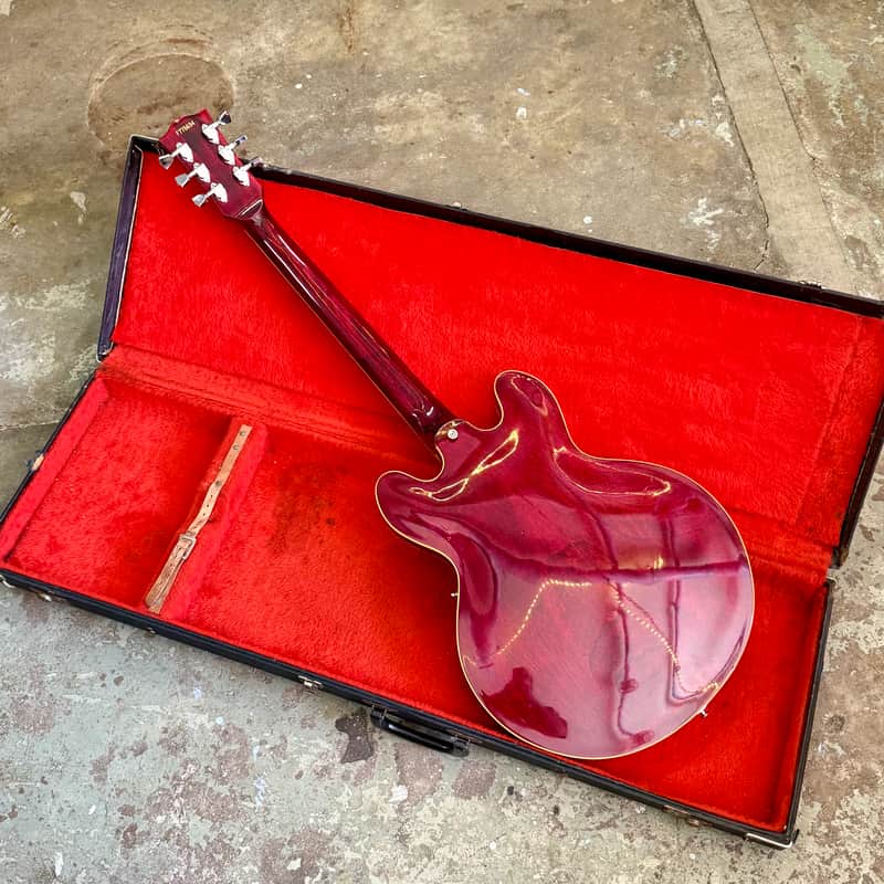 Greco SA-700R 1977 - Wine red cherry original vintage MIJ Japan