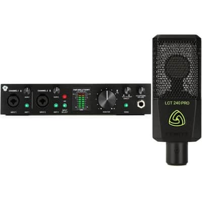 Black Lion Audio Revolution 2x2 USB Audio Interface and Lewitt LCT 240 PRO Condenser Microphone image 2