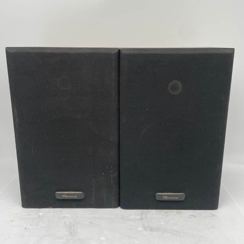 Garrard Bookshelf Pair - "Speaker System 511" - 4 Ohm - RCA - *TESTED WORKING* image 1