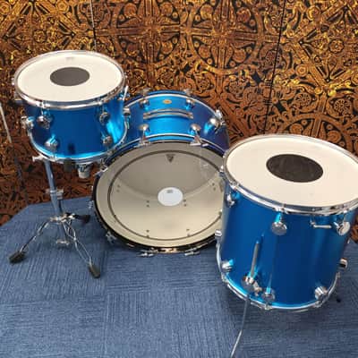Hayman Vibrasonic 1970s Shell Pack In Electric Blue- 24″,13″ & 16″ image 10