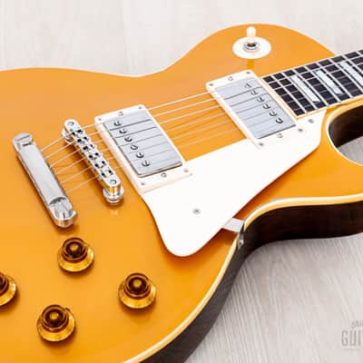 1992 Orville by Gibson Les Paul Standard Goldtop Dark Back w/ Gibson USA Pickups & Case, Terada image 6