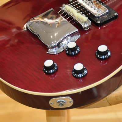 EKO Kiwi Cherry / Made In Italy (Recanati) / Single Cut Les Paul Type / First Generation From 1973 image 4