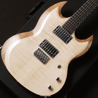 De Leeuw Guitars SY Walnut/Maple  - Natural image 2