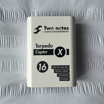 Two Notes Torpedo Captor X 16ohm Stereo Reactive Load Box / Attenuator 2020 - White image 1