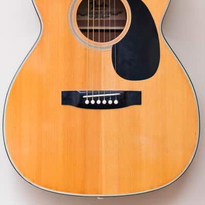 1972 Fender Japan F25 Folk-style Spruce Mahogany acoustic guitar with original case - Excellent! image 2