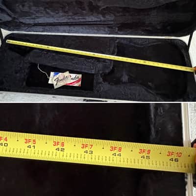 1980’s Fender USA Bullet Bass Hardshell Case + Candy Original Vintage B-34 Deluxe Fits Japan Models image 21