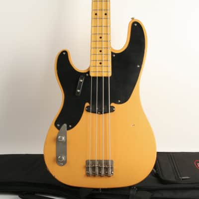 Nash Bass PB-52 Butterscotch Blonde Lollar Pickup Left Handed GRT-610 image 1