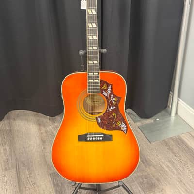 Epiphone Hummingbird Pro 2013 - 2020 - Faded Cherry Sunburst image 1