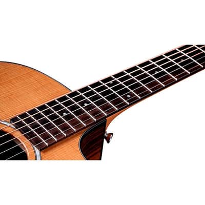 Taylor - 214ce Plus - Acoustic-Electric Guitar - Rosewood/Spruce - Natural - with  AeroCase (214CE PLUS) image 6