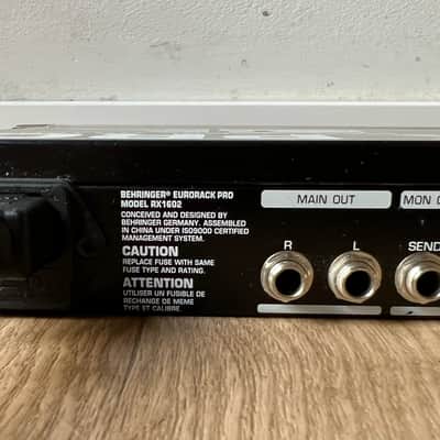 Behringer Eurorack Pro RX1602 16-Input Line Mixer 2010s - Standard image 6