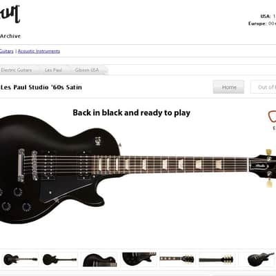 Gibson Les Paul Studio 60's 2010 Satin - Guitar Centre Exclusive 2010 Black Satin image 15
