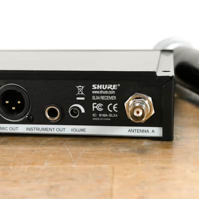 Shure SLX24/SM58 Handheld Microphone System - H19 Band NO POWER SUPPLY CG012NV image 4
