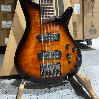 Ibanez Standard SR405E 5-string Bass Guitar - Dragon Eye Burst image 3