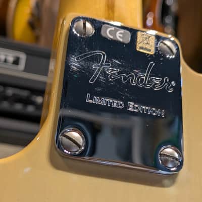 Fender "10 for '15" Limited Edition American Vintage '52 Korina Telecaster with Maple Fretboard 2016 - Blackguard Blonde image 8
