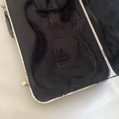 1980's Fender USA Stratocaster Telecaster Black Molded Hardshell Guitar Case & Keys image 22