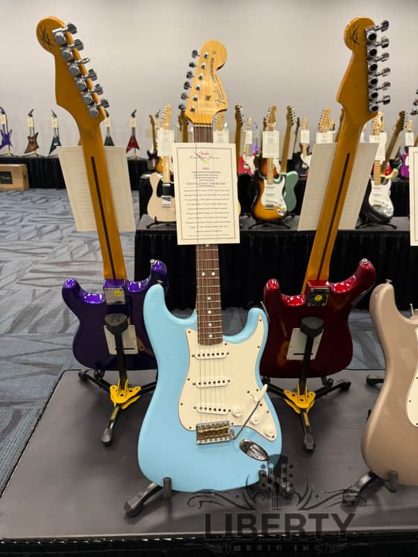 Fender Custom Shop 1969 Stratocaster - Journeyman Relic - Faded Daphne Blue - 2025 Custom Collection - Time Machine Series PRE ORDER image 1