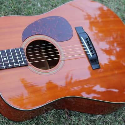 Beautiful Vintage 1980s Sigma SDM-18 by Martin Dreadnought Acoustic Guitar MIK Korea image 3