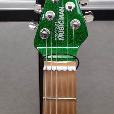 MUSIC MAN SILHOUETTE SPECIAL HSS EMERALD GREEN SPARKLE MN LIMITED EDITION image 3