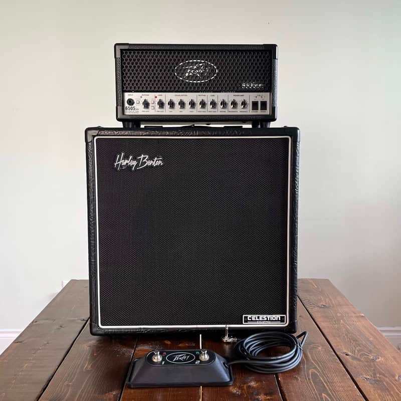 Peavey 6505 MH + Harley Benton 1x12 Vintage 30 cab image 1