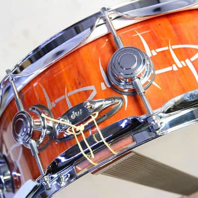 DW 2000s Collectors Maple Exotic 14x5 Collectors Maple Snare Drum [-] (05/18) imagen 4