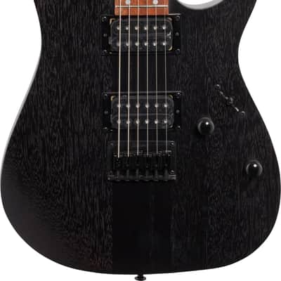 Ibanez RGRT421 RG Standard Series Electric Guitar, Weathered Black w/ Cable, Bag, and Cloth image 1