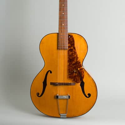 Epiphone  Ritz Arch Top Acoustic Guitar (1942), ser. #18695, black tolex hard shell case. image 1