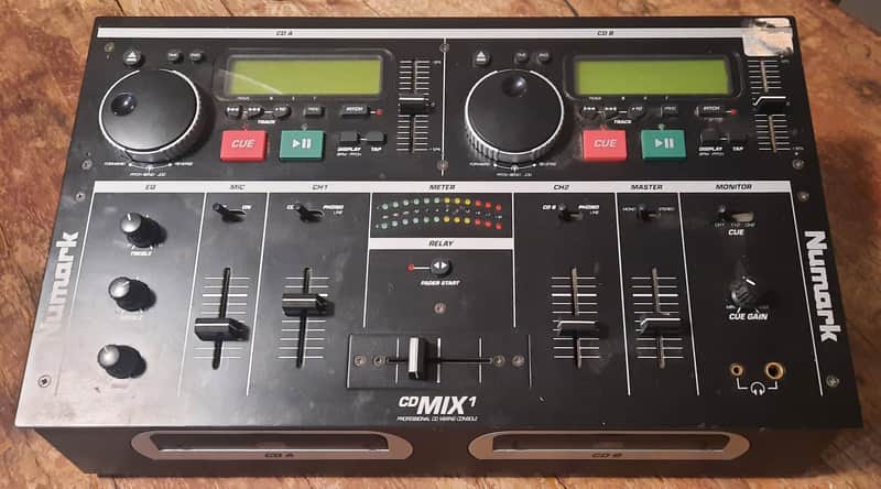 Numark CD Mix 1 Dual CD DJ Mixer/Player image 1