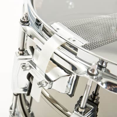 Ludwig Black Beauty Snare LB417, 14"x6.5", Brass - Snare Drum image 7