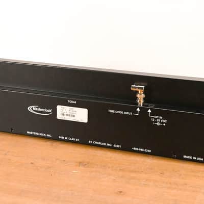 Masterclock TCD44 Time Code Display Studio Clock (NO POWER SUPPLY) CG01UW8 image 4