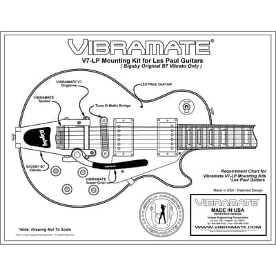 Vibramate V7 LP Bigsby Mount image 4