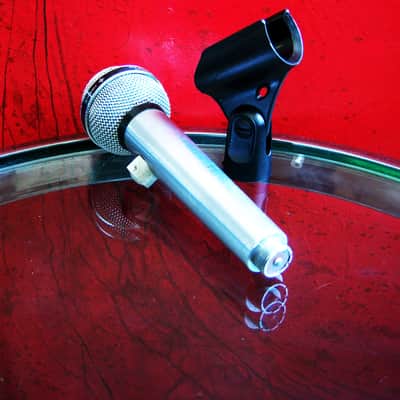 Vintage 1960's Shure PE585V dynamic cardioid microphone Hi Z w accessories PE585 585SA 585SAV # 2 image 14