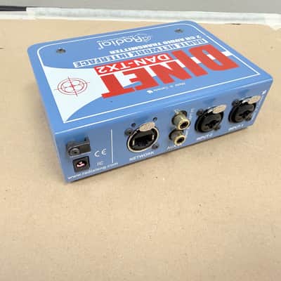 Radial DAN-TX2 DiNET 2-Channel Dante Transmitter image 2