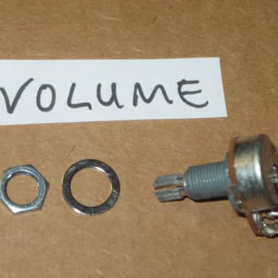 rarely used genuine Ibanez control harness (1 VOL pot B500K, 1 TONE pot A500K w/ capacitor, 1 jack) +main wires & nuts/washers & extra wires [NO switch] (from display piece 2018 Artcore AS-63 (NO: guitar, other parts) Metric, 18 spline coarse split shaft image 6