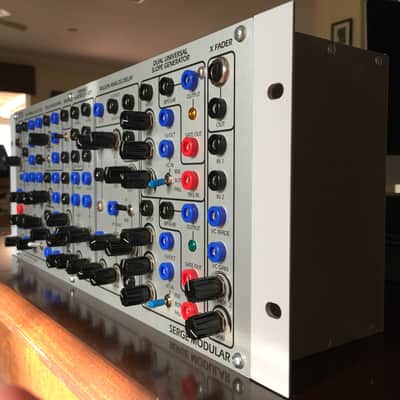STS Serge Animate Shop Panel w/ PS2A Power Supply, 4.5" Chassis w/ Rack Ears and 13 Patch Cables image 9