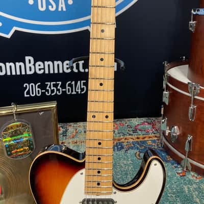 Tom Anderson Brad Whitford’s Aerosmith, Telecaster, Authenticated 1990s Sunburst image 11
