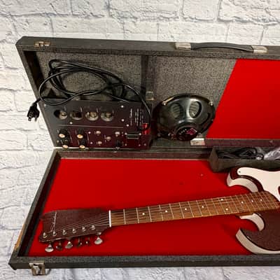 Silvertone 1457 Electric w/Case Amp (1960s) image 18