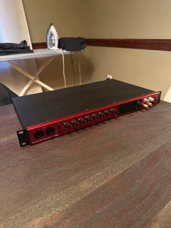 Focusrite Clarett 8Pre Thunderbolt Audio Interface 2010s - Red image 1