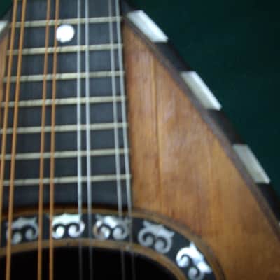 Francesco Salome Fabrica Di Mandolini Neapolitan Bowl-Back Mandolin - Natural image 6