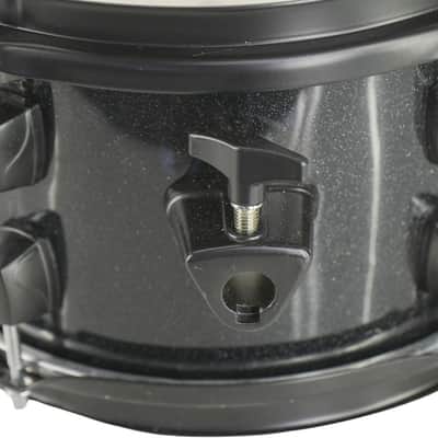 Ludwig Pocket Kit Questlove 10x6'' Rack Tom Drum Black Sparkle image 4