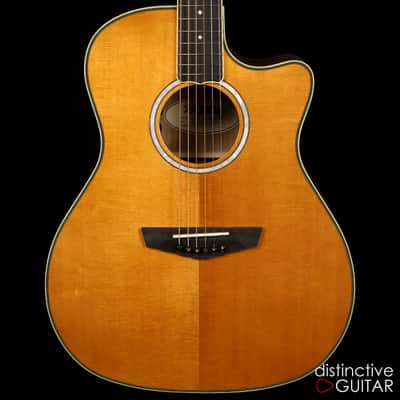 D'Angelico Excel Gramercy - Vintage Natural with Fishman Preamp image 1