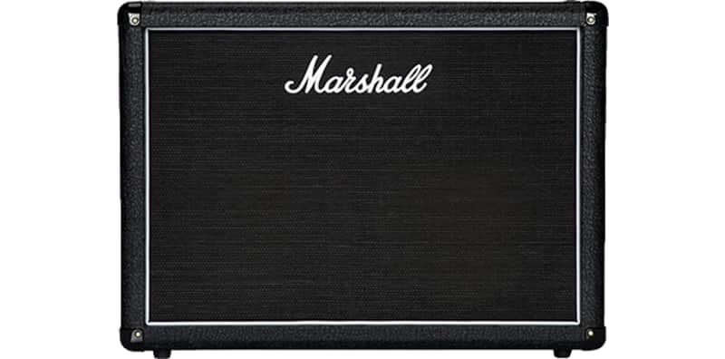 Marshall MX212R 160-Watt 2x12" Guitar Speaker Cabinet 2012 - Present - Black image 1