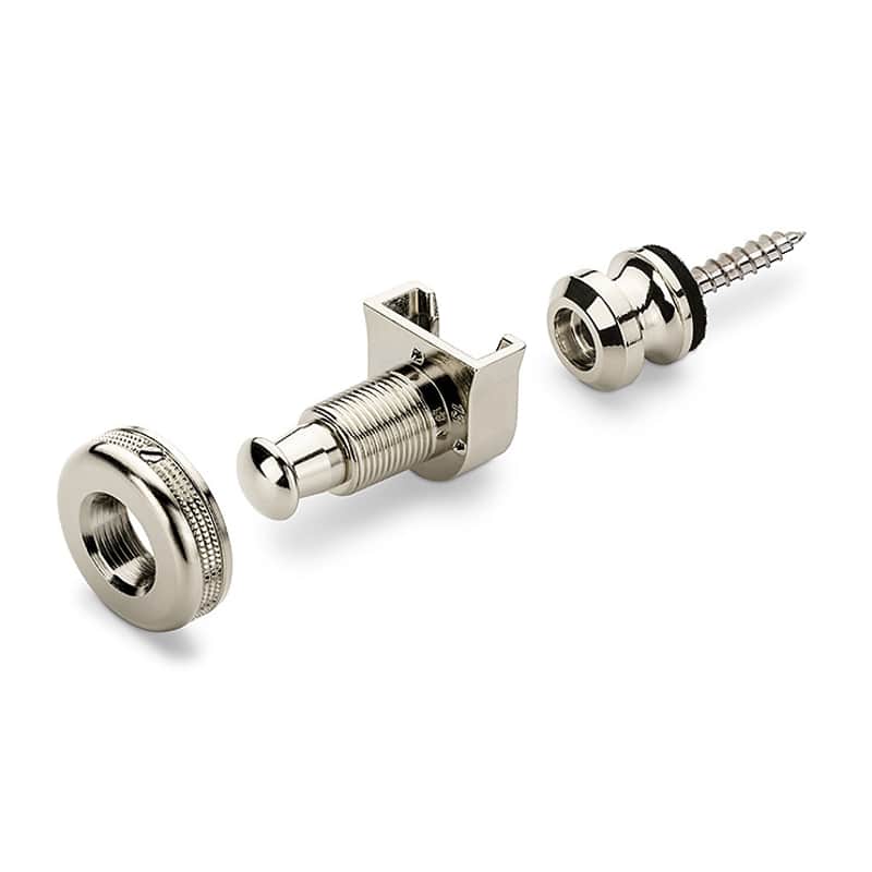Schaller S-Locks Security Strap Locks - Small -Nickel image 1