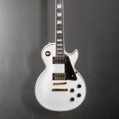 Epiphone "Inspired by Gibson Custom" Les Paul Custom - Alpine White image 3