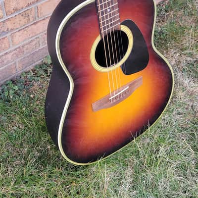 1970's Ovation Model AA-31 Applause Sunburst Great Player & Sound image 3