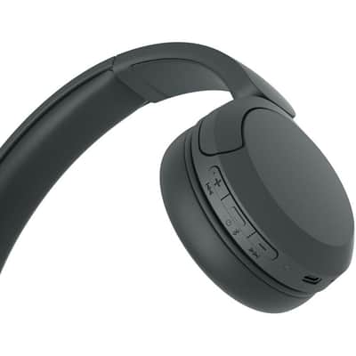 The Imaging World Bundle of Sony Wireless Bluetooth On-Ear Headphones with Microphone (Black) with Charging Cable + Cable Ties + Extension Cable + Microfiber Cloth - Up to 50 Hours Battery Life image 6