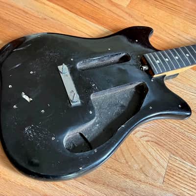 vintage Kay guitar KE-20 body, neck, tuners, parts image 2